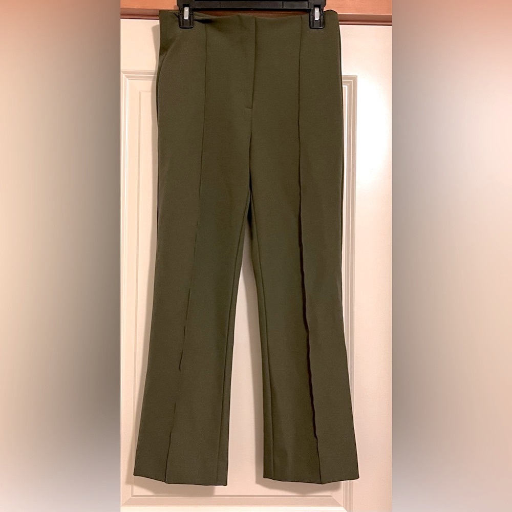 NWT - Veronica Beard Jaya Pintuck Crop Pants